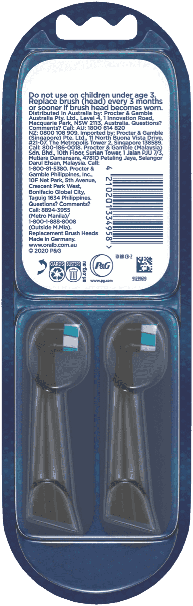 Oral B Oral B IO Black Ultimate Clean Replacement Heads 2Pk