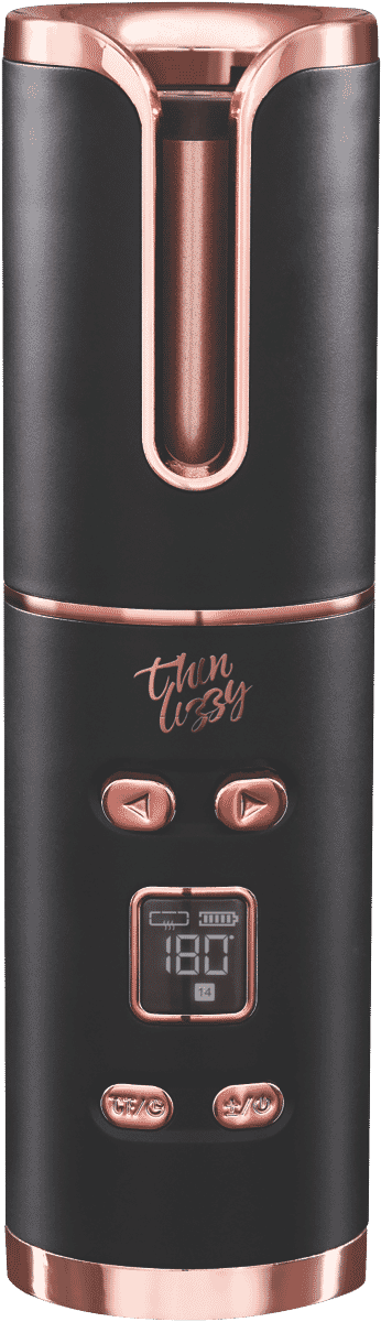 Thin Lizzy This Lizzy UCurl Auto Curler Black and Rose Gold