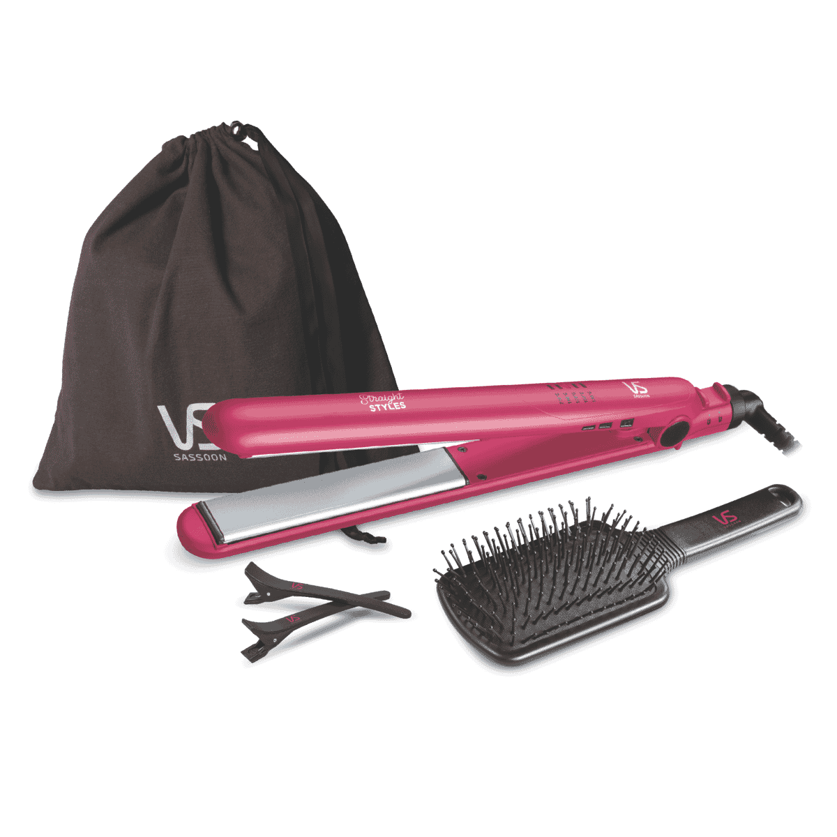 VS Sassoon Shine Lustre Straight Styles