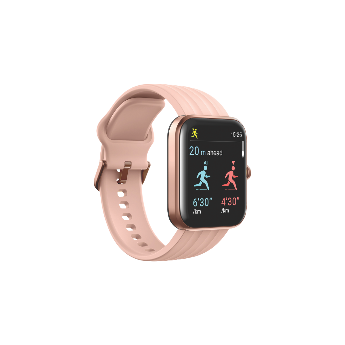 Ryze Evo Smart Watch Rose Gold - Pink Strap RZ-EVPK