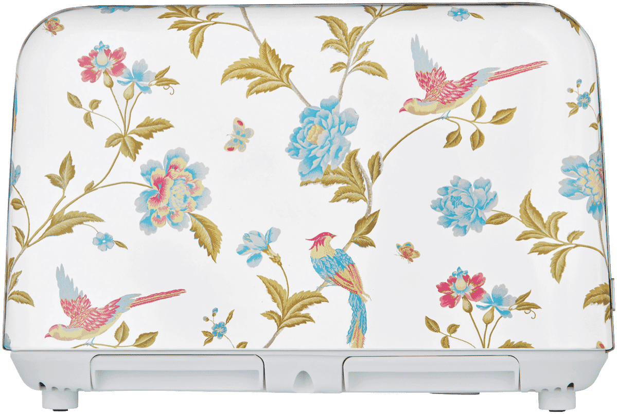 Laura Ashley 4 Slice Toaster Elveden White