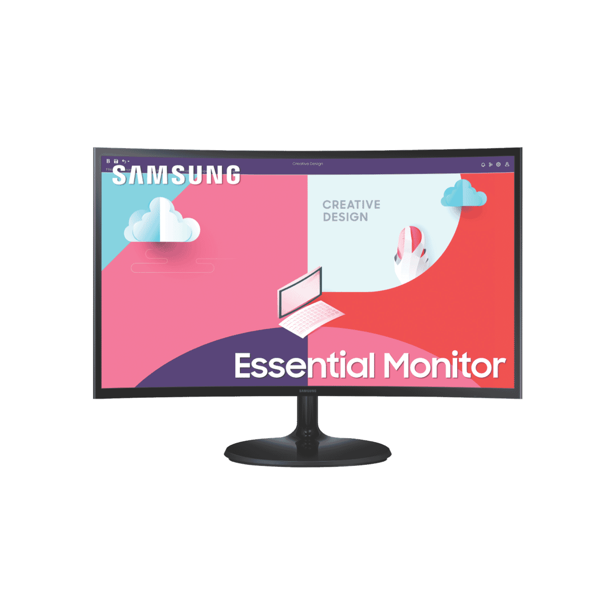 Samsung 27" S36C Curved Monitor LS27C360EAEXXY