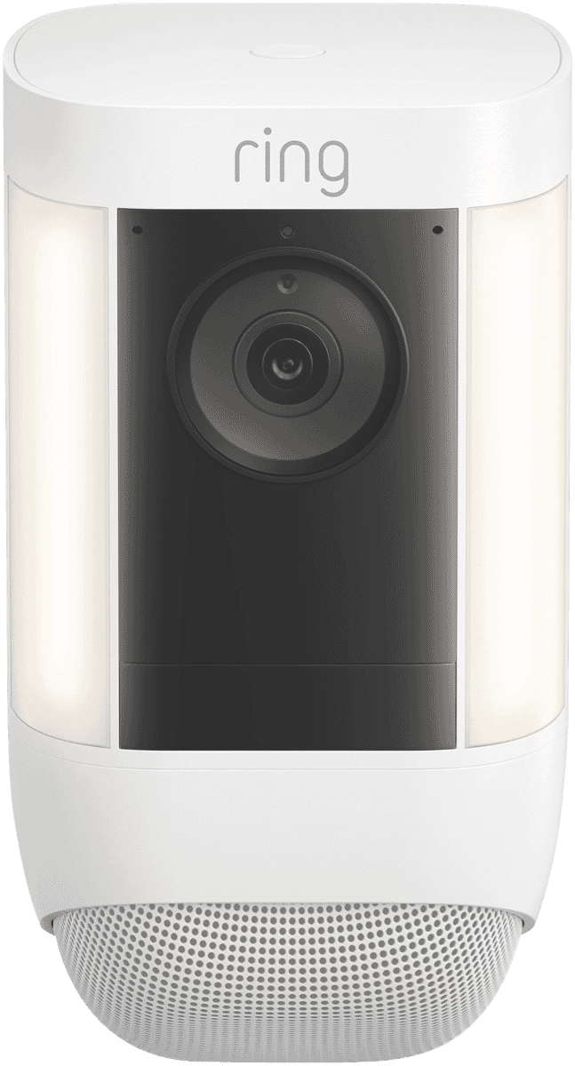 Ring Spotlight Cam Pro Battery White B09DRX62ZV