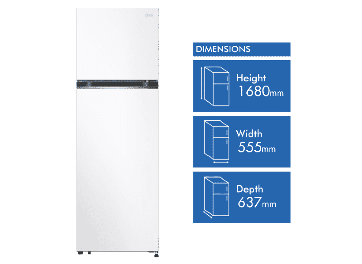 LG 266L Top Mount Refrigerator