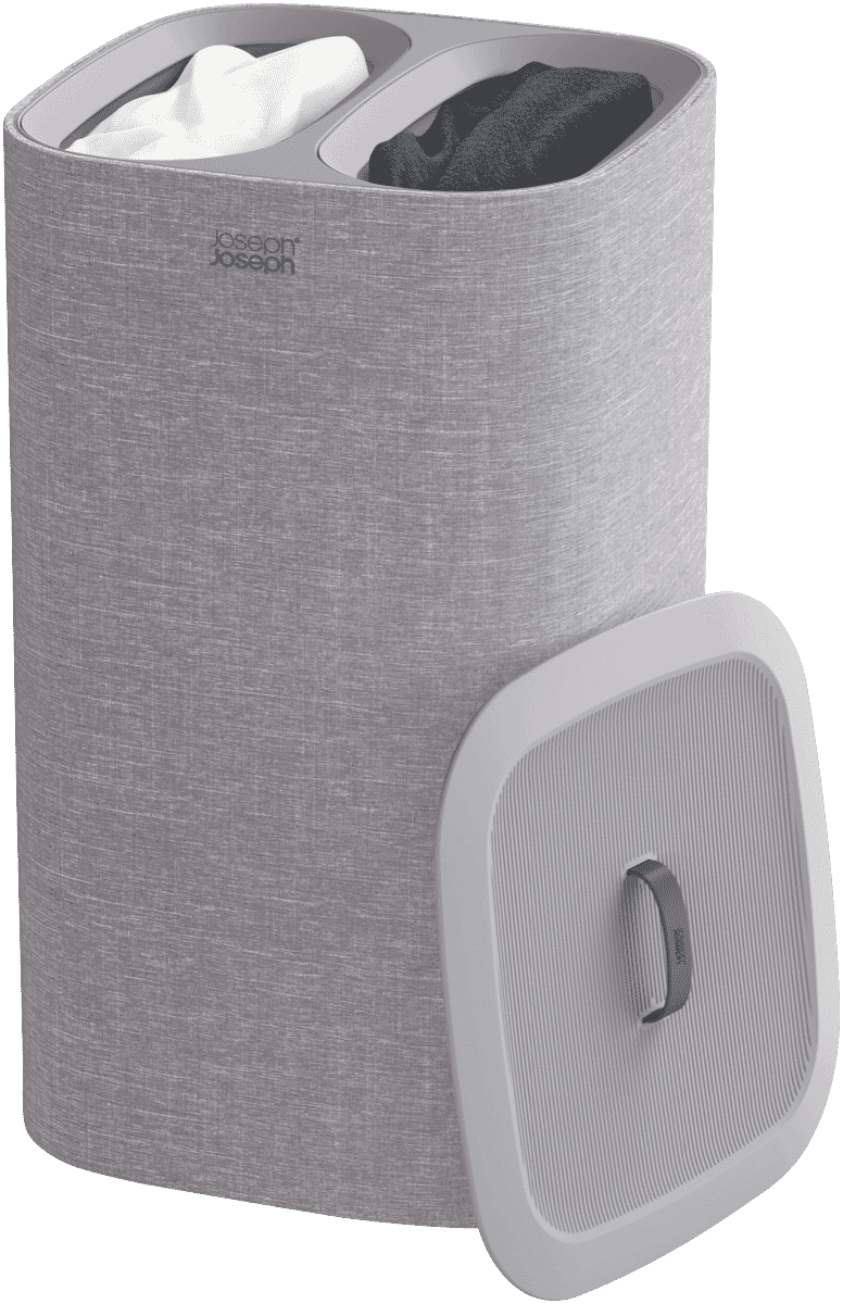 Joseph Joseph Tota 60L Laundry Separation Basket Grey 50001