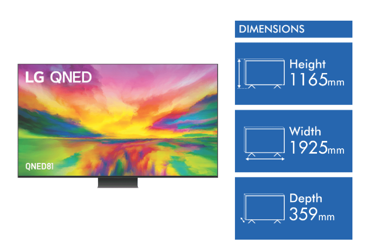 LG 86' QNED81 4K UHD LED Smart TV 23