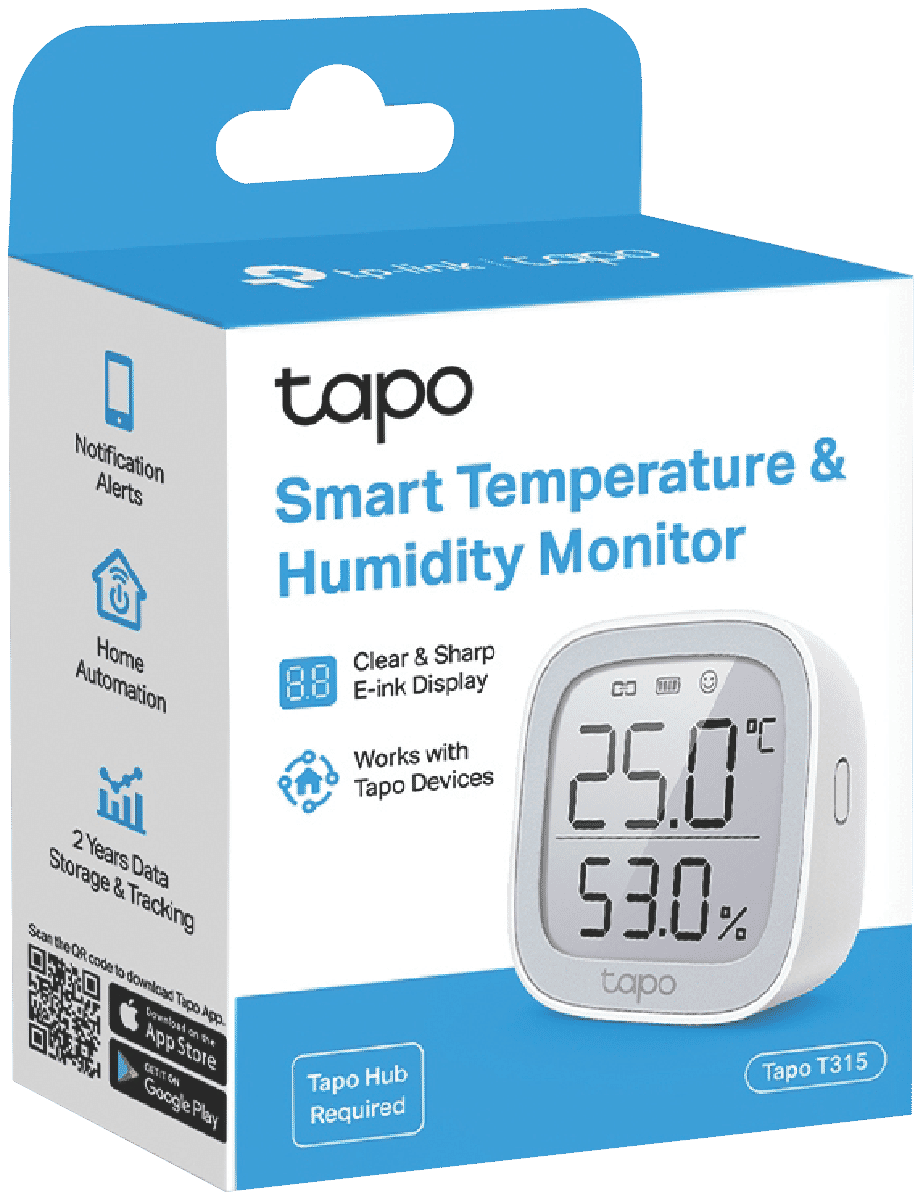 Tapo Smart Temperature & Humidity Monitor - Tp-link