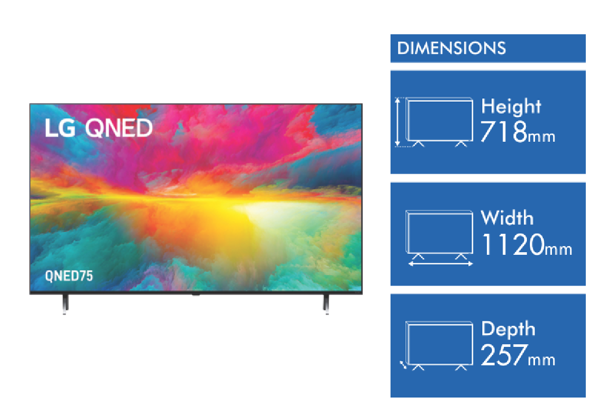 LG 65 QNED75 4K UHD ThinQ AI Smart TV