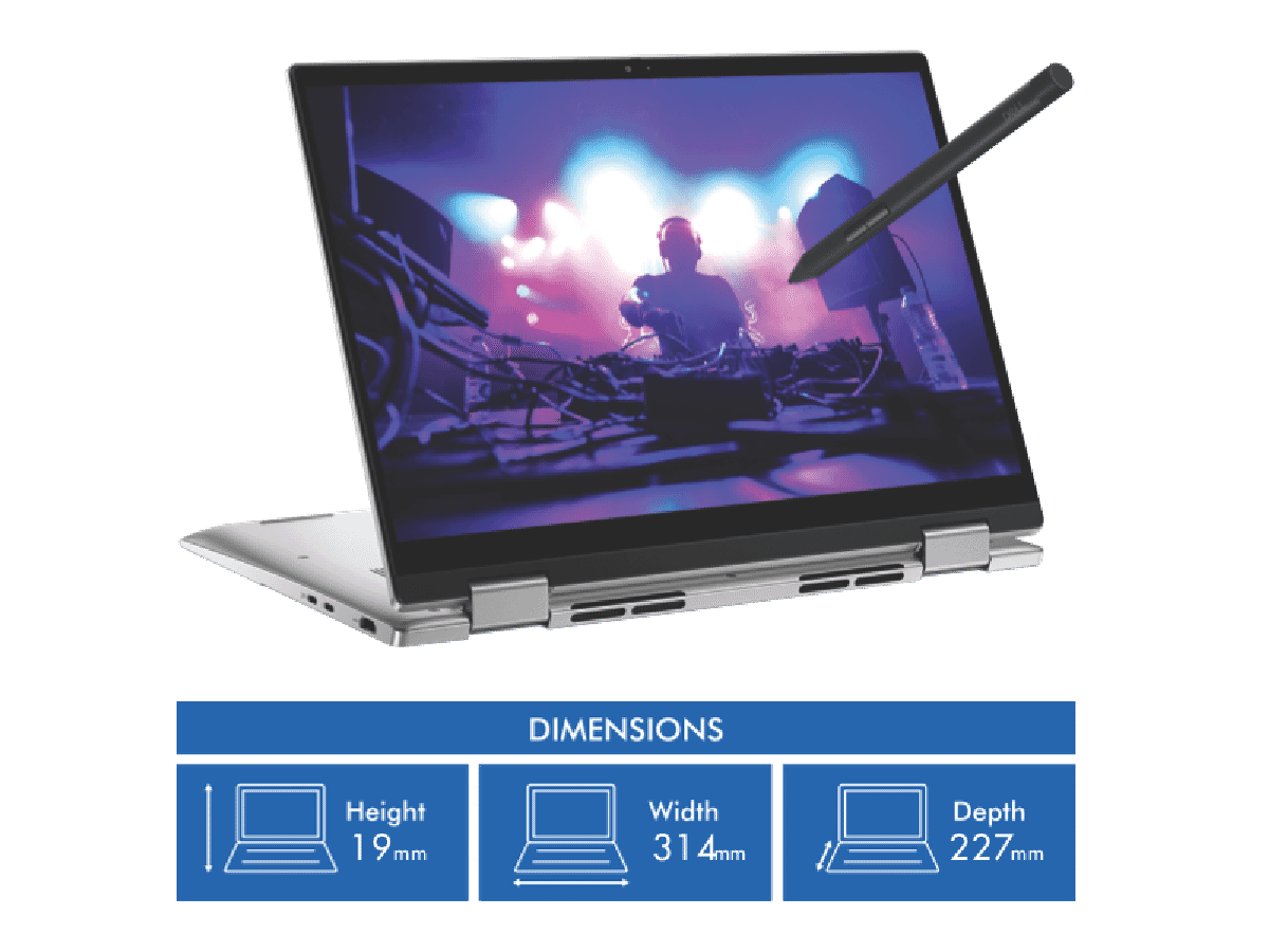 Dell Inspiron 14' 13th Gen i7 16GB 1TB 2-in-1 Laptop