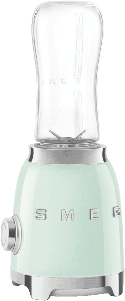 Smeg PBF01PGAU Personal Blender 50's Style Pastel Green at The Good Guys