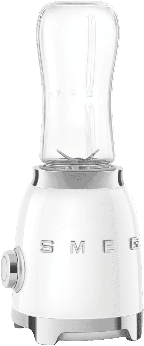 Smeg PBF01WHAU Personal Blender 50's Style White at The Good Guys
