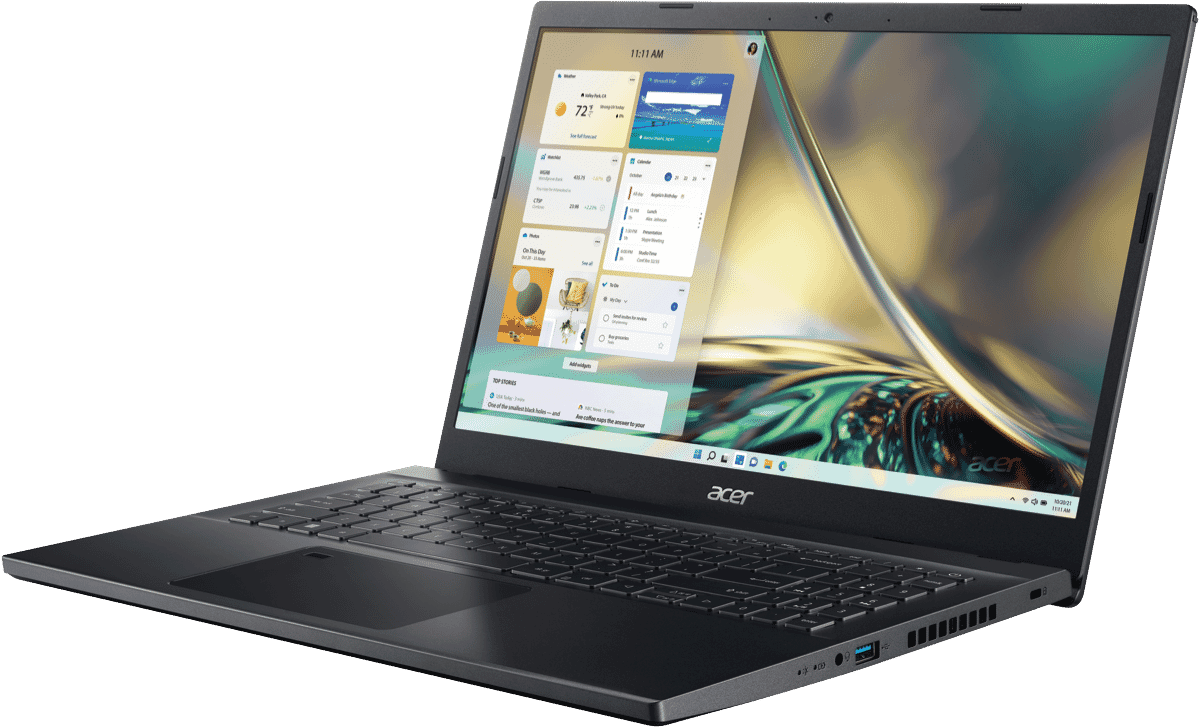 Acer Aspire 7 15' 12th Gen i5 16GB 512GB Nvidia GTX 3050 4GB Gaming Laptop