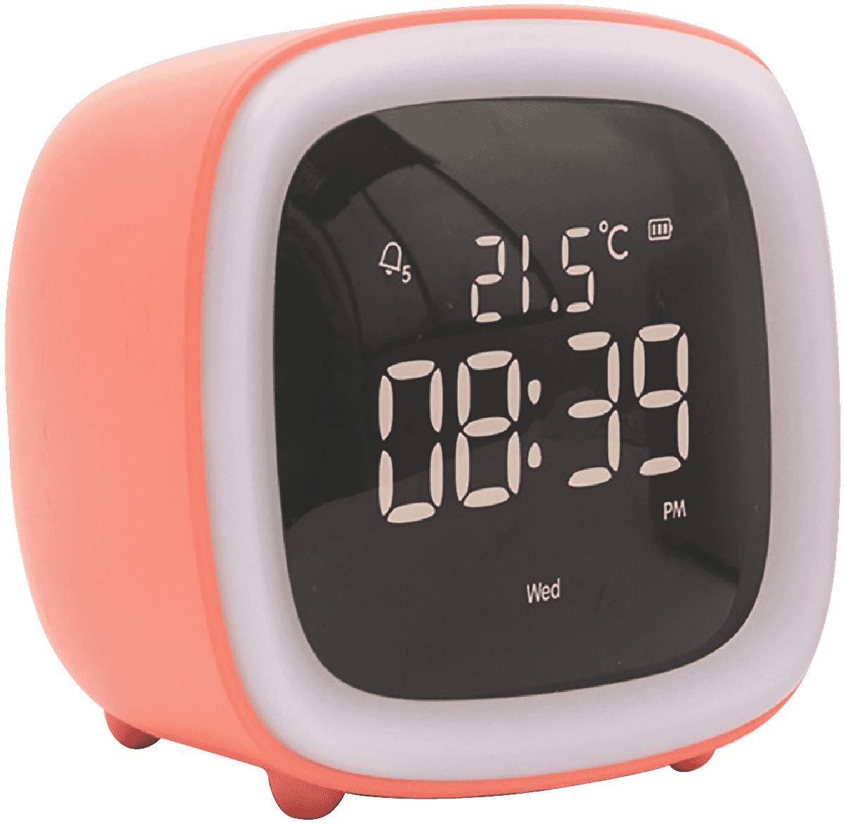 Laser Kids Alarm with Night Light (Tan)