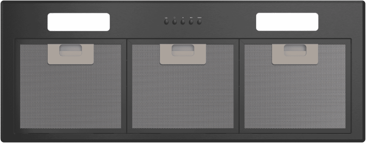 Haier 90cm Integrated Insert Rangehood Black