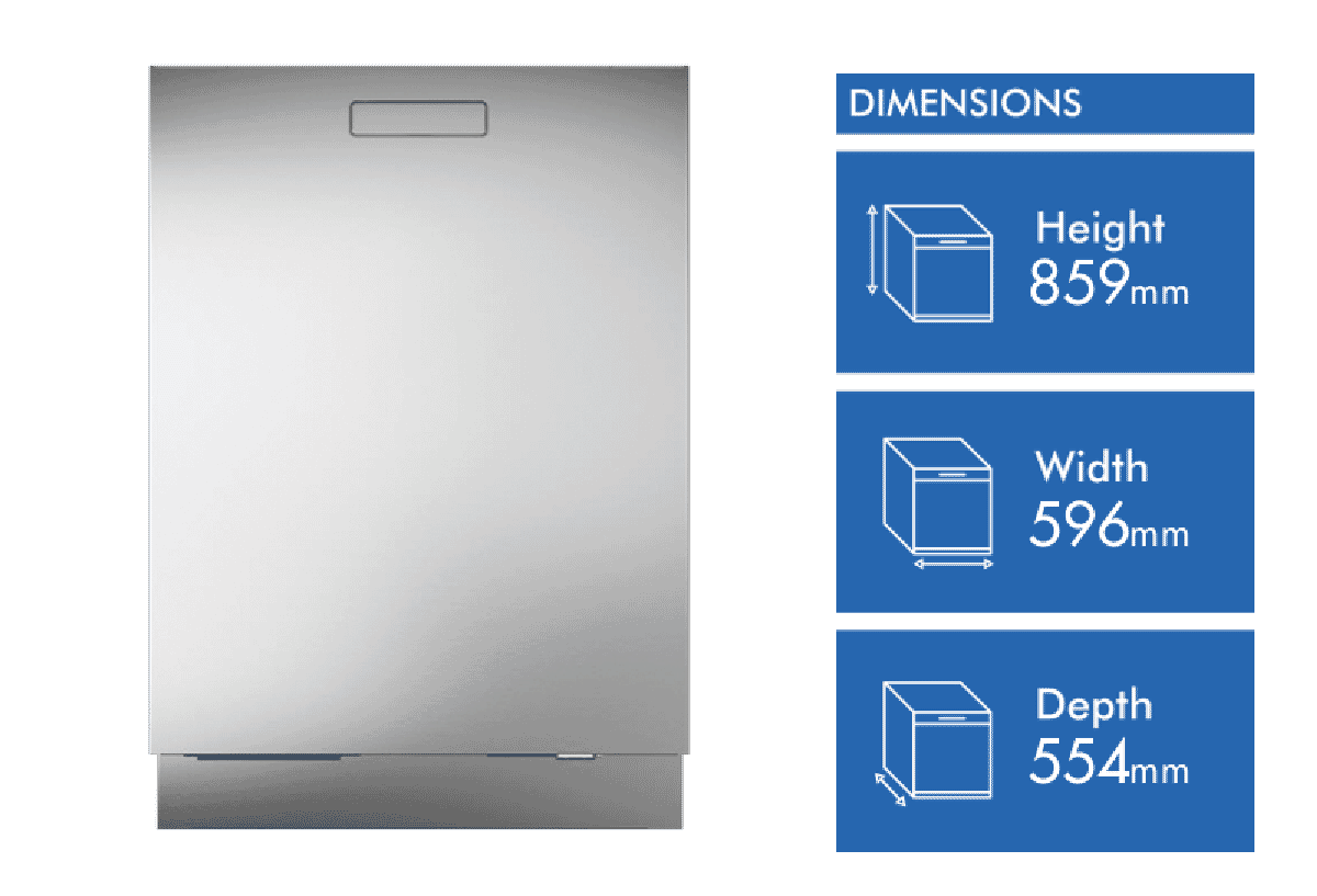 ASKO Style Built In Dishwasher 86cm Stainless Steel DBI766IQXXL.S.AU