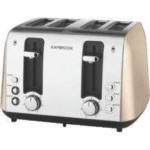 KambrookDeluxe Collection 4 Slice Toaster Champagne50085393