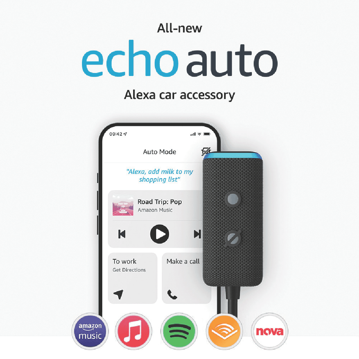 Amazon Echo Auto (2nd Gen) B09Y1GZR7T