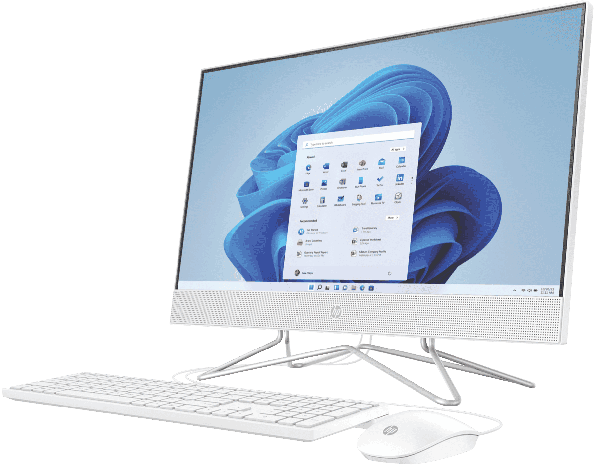 HP 24' i3 8GB 256GB Win 11 AIO