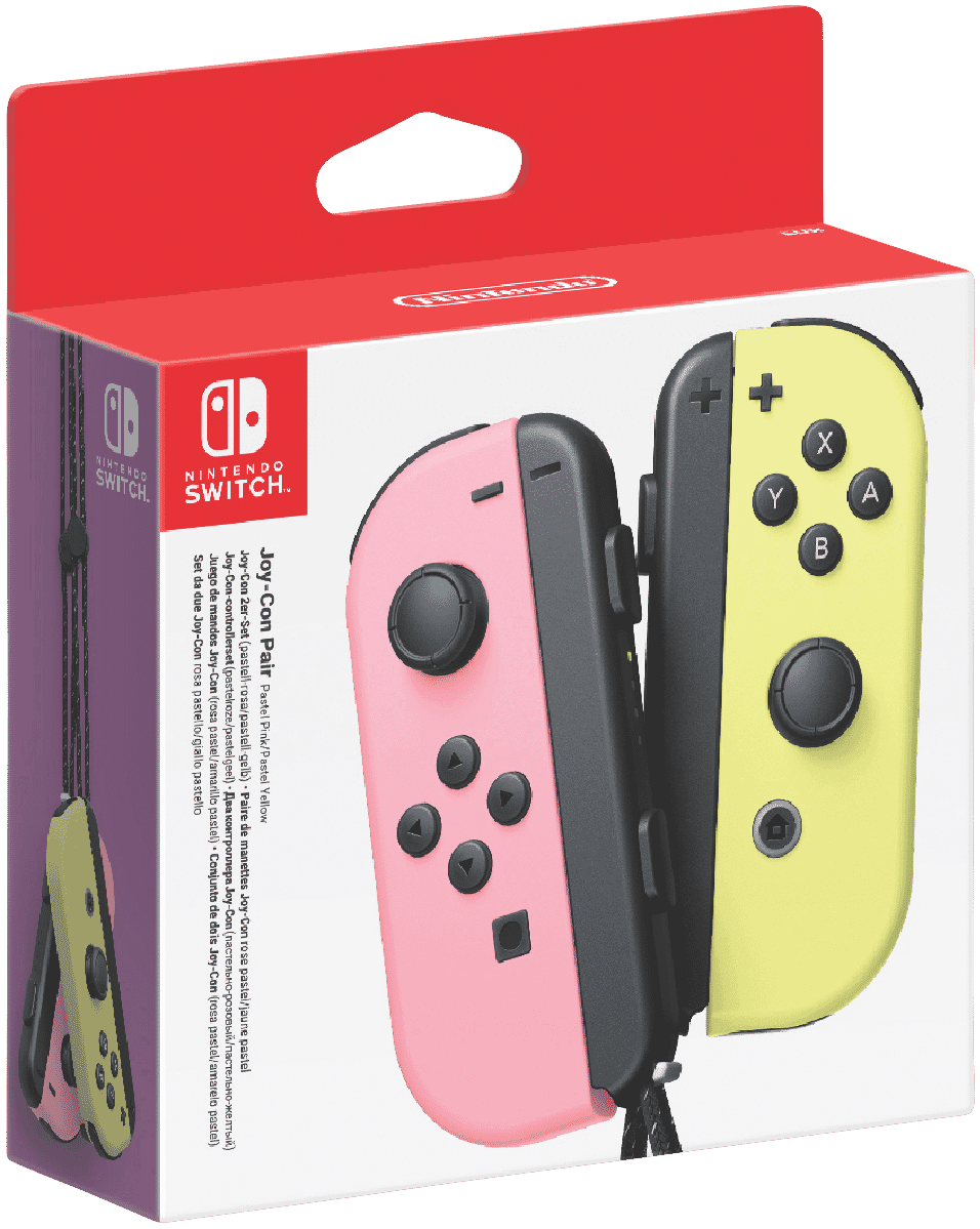 Nintendo Switch Joy-Con Pair Pastel Pink & Pastel Yellow