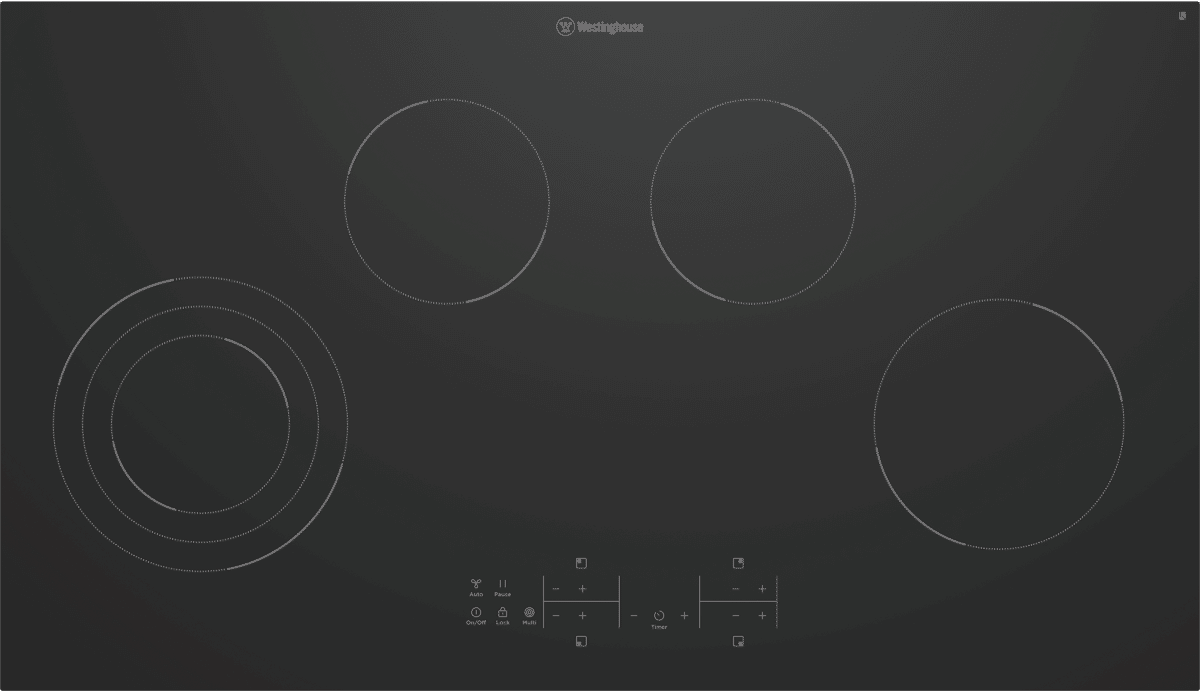 Westinghouse 90cm Ceramic Cooktop WHC943BD