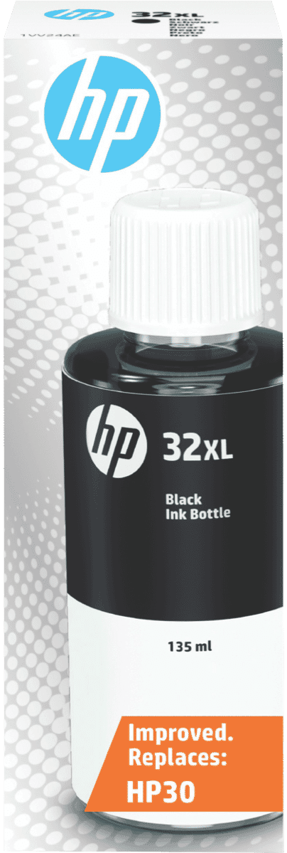 HP 32XL 135-ml Black Original Ink Bottle, 1VV24AN
