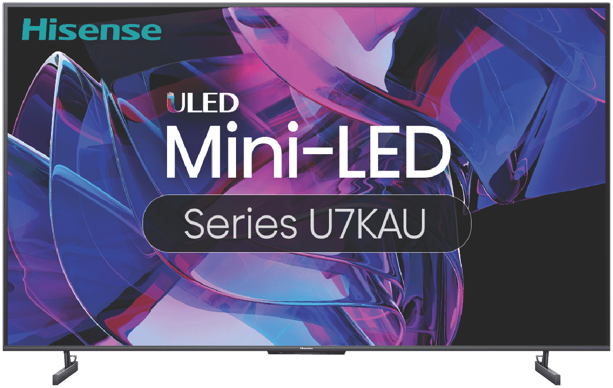 Hisense 55' U7KAU 4K ULED Mini-LED QLED Smart TV 23