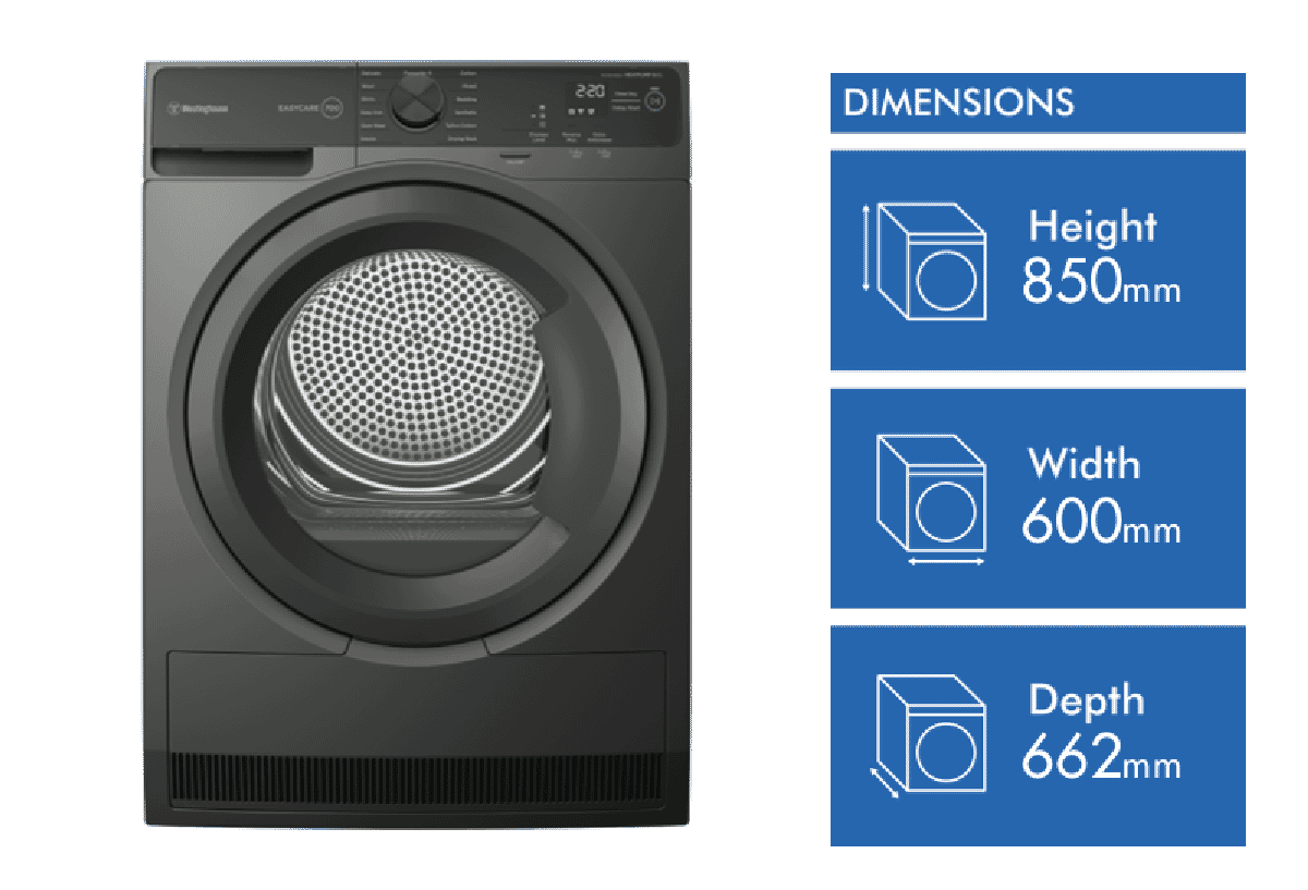 Westinghouse 8kg Heat Pump Dryer