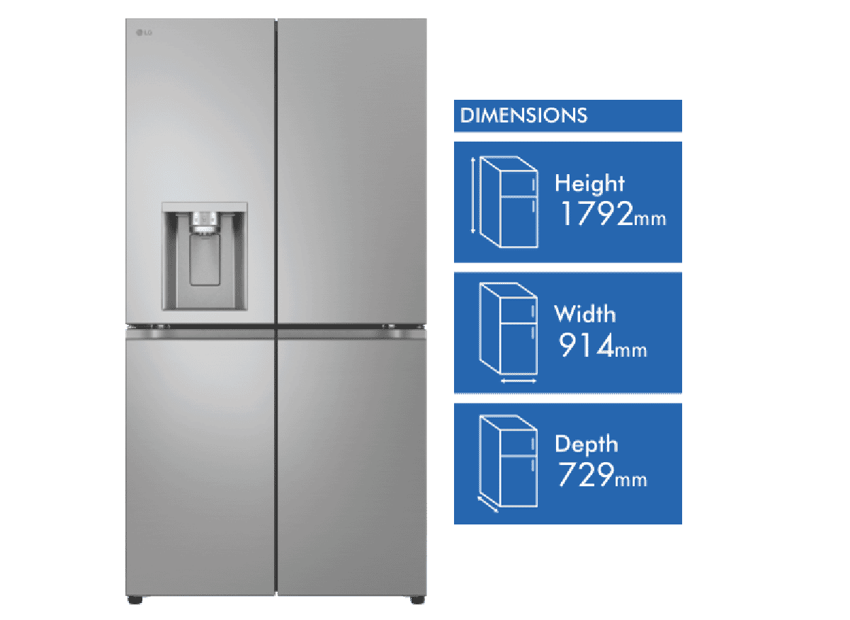 LG 637L French Door Refrigerator