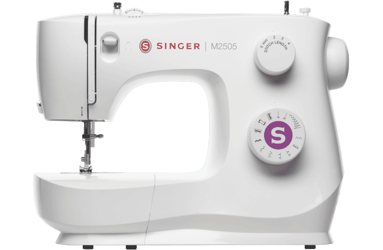 Singer M2405 Sewing Machine, White