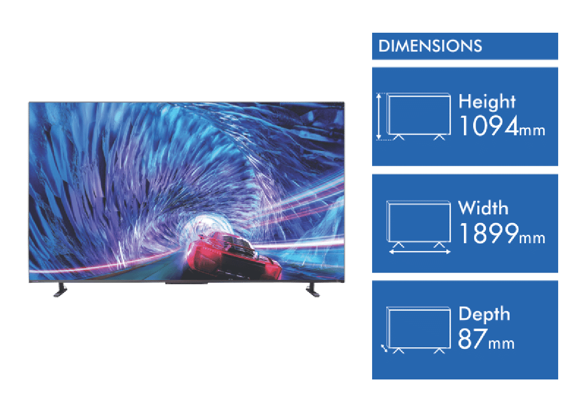 Toshiba 85' Z670MP 4K UHD Smart TV 23