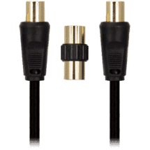 Crest TV Antenna Cable with Adaptor (3m)