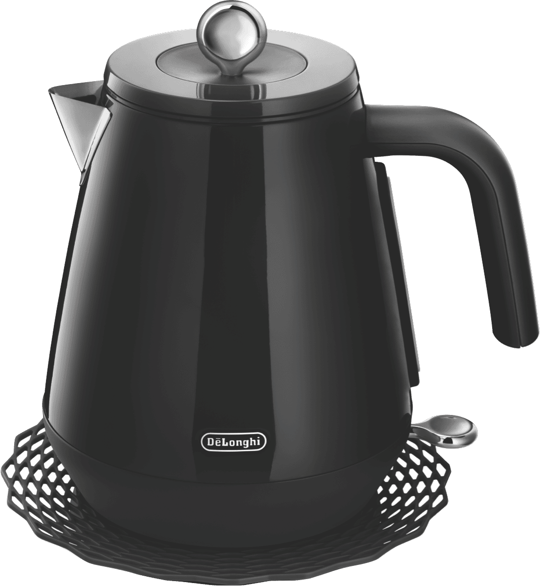 DeLonghi 1.7 Litre Eclettica Kettle Bold Black