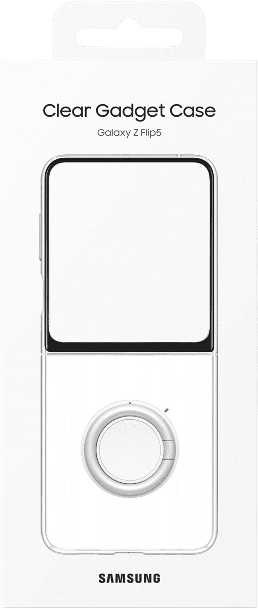 Samsung Galaxy Flip5 Clear Gadget Case
