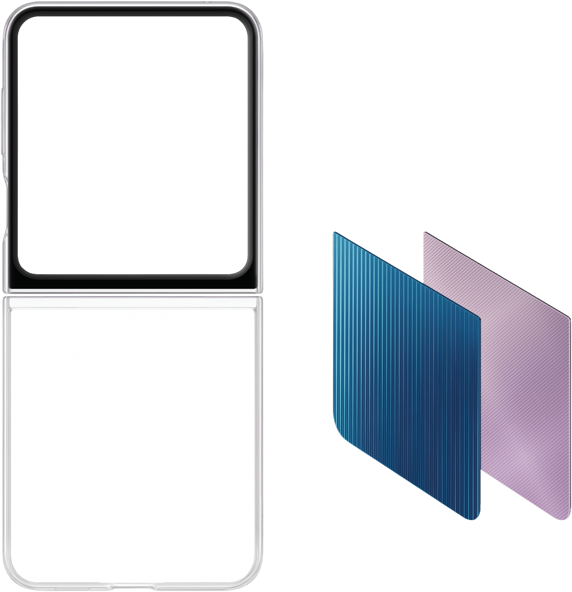 Samsung Galaxy Flip5 Flipsuit CaseTransparent