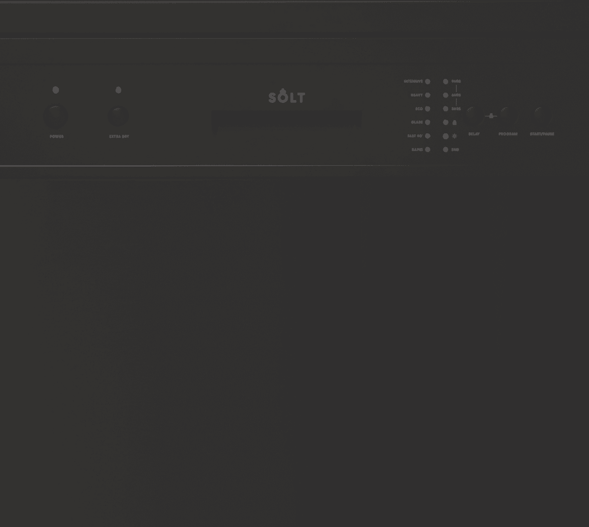 Solt Freestanding Dishwasher Black