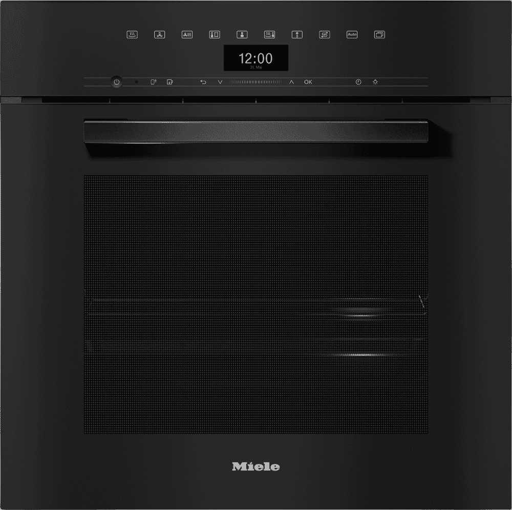 Miele DGC 7460 HC PRO OBSW VitroLine Pro Steam Combi Oven Black at The