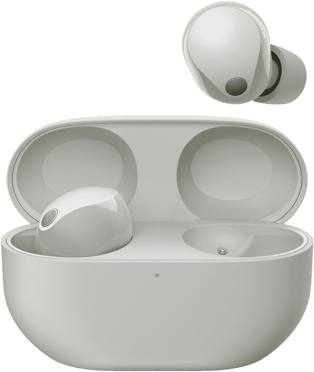 Sony Premium Noise Cancelling Earbuds - Silver