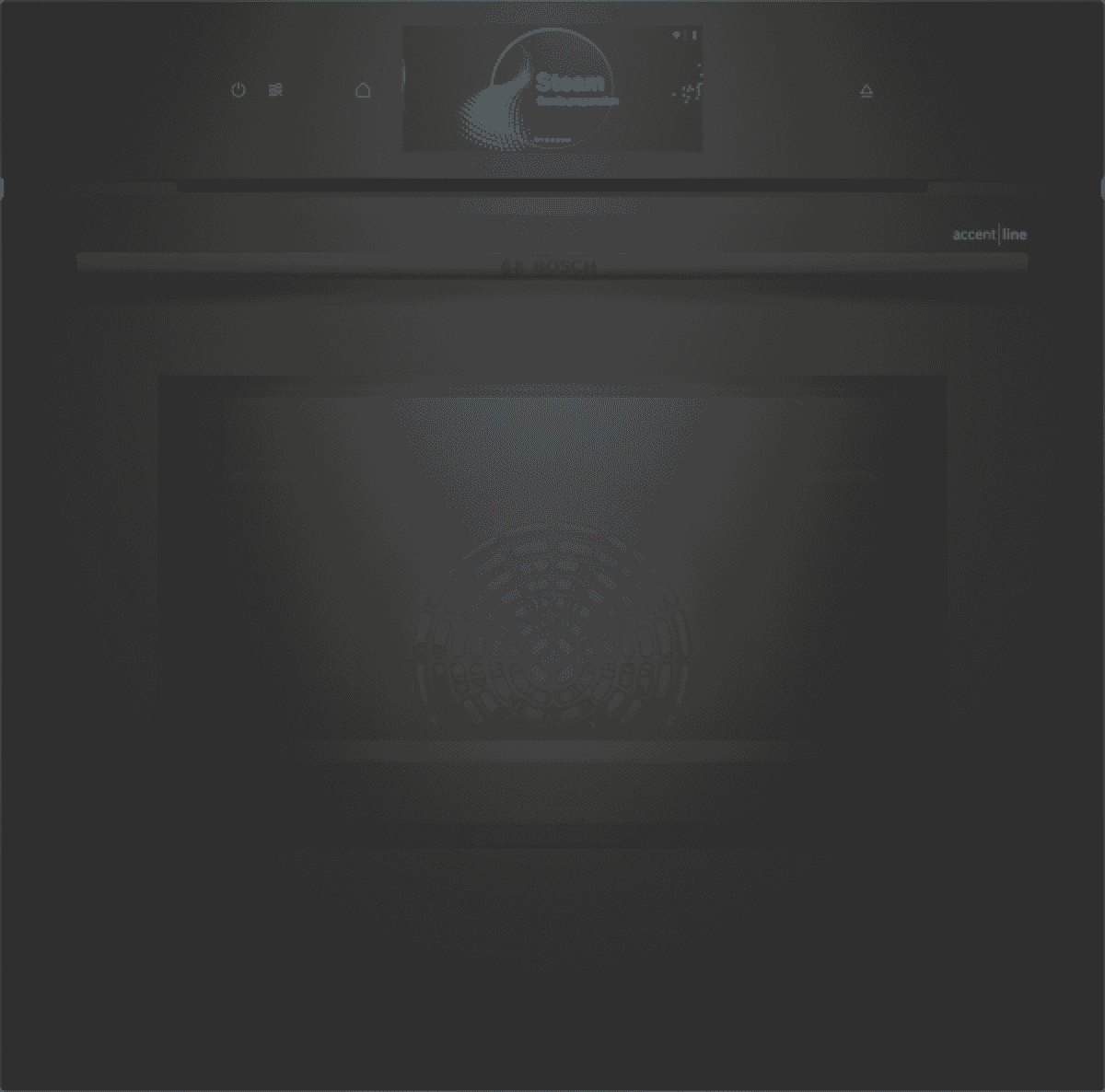 Bosch Series 8 Accentline 60cm Pyrolytic Oven with Added Steam and