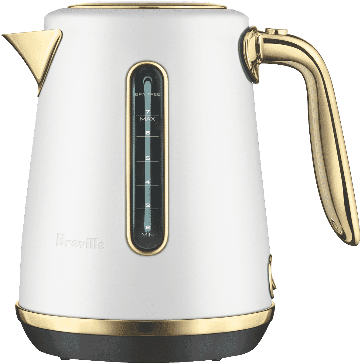 Breville The Soft Top Luxe Brass Kettle Sea Salt