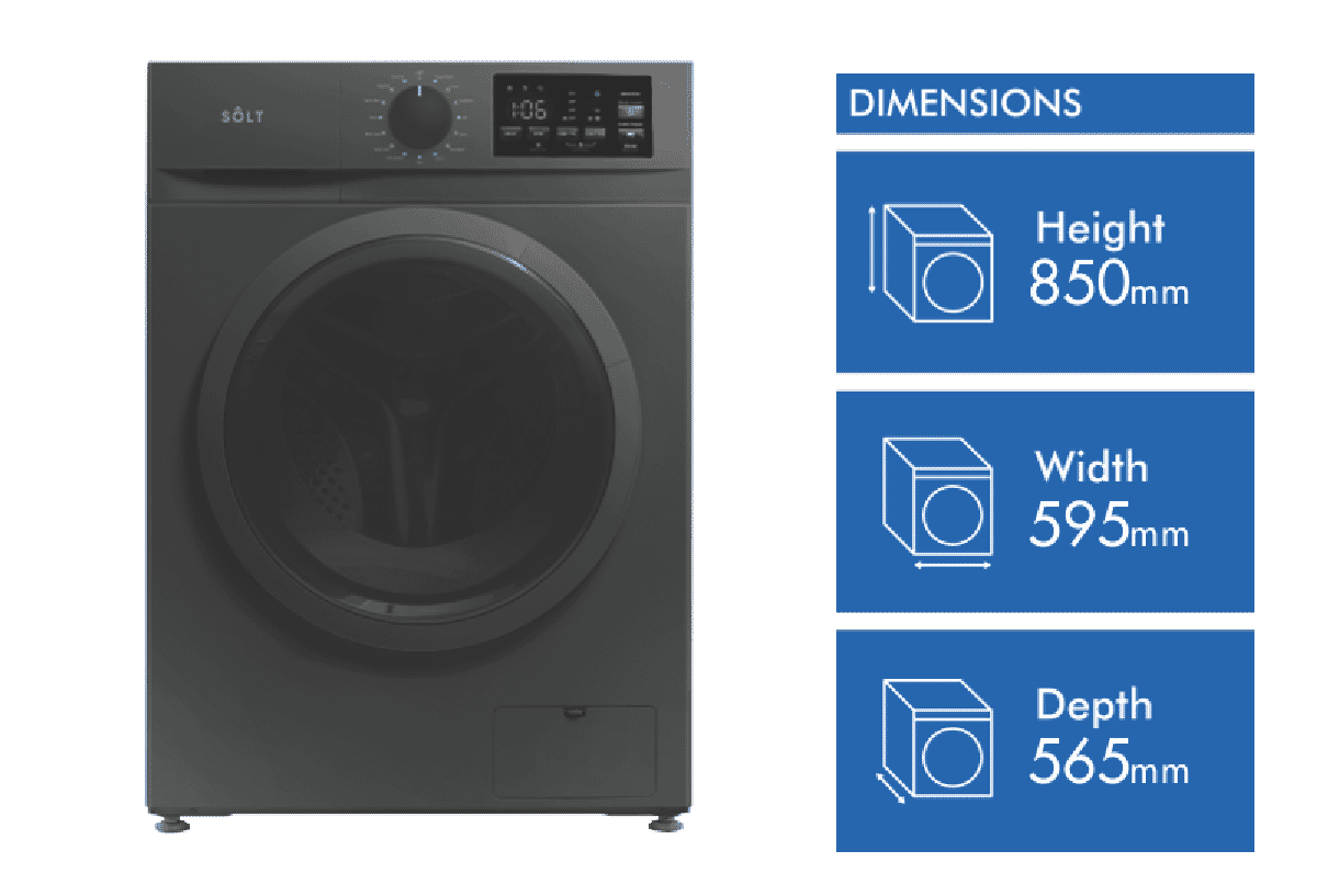 solt 9kg washing machine