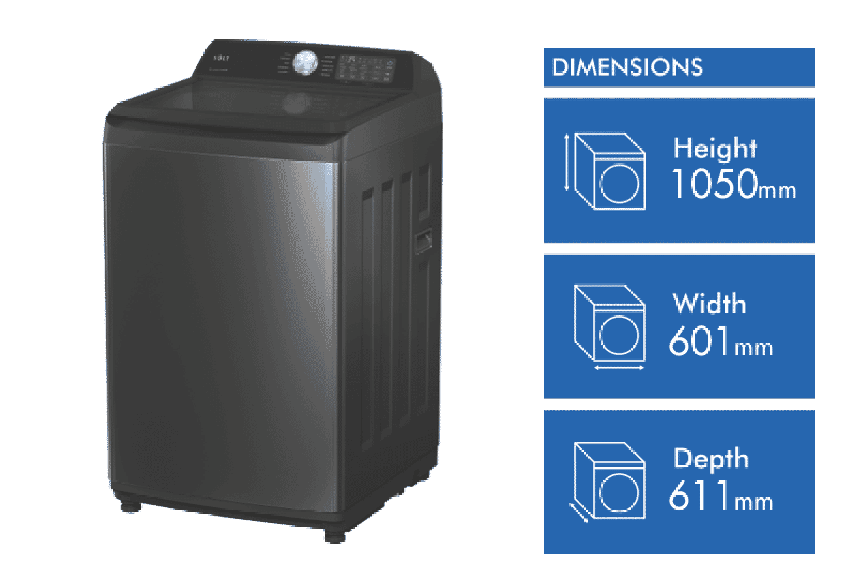 Solt 10kg Top Load Washer