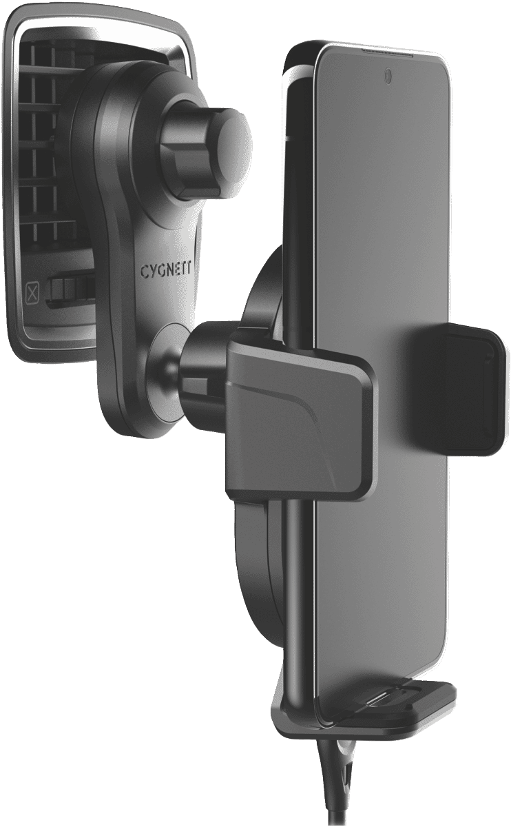 Cygnett EasyMount Wireless Car Charger & Holder - Vent