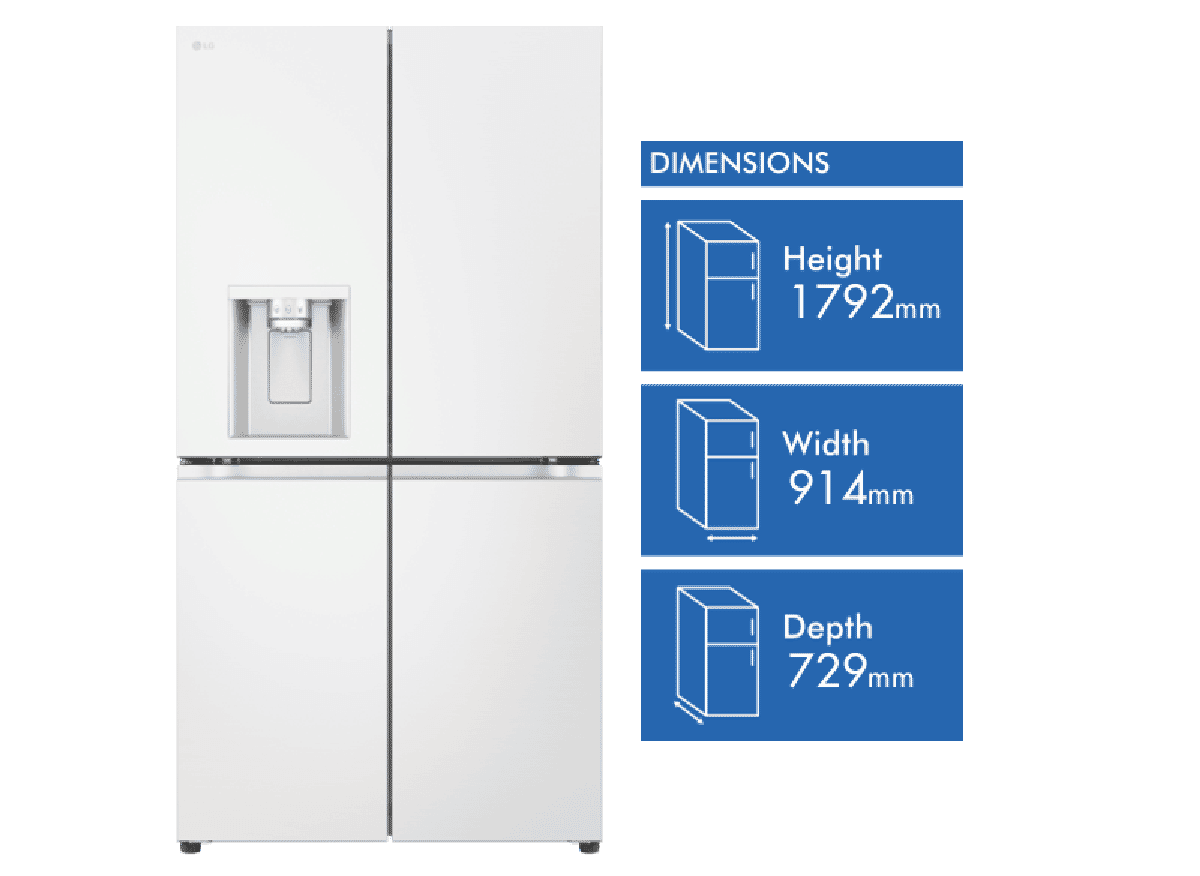 LG 637L French Door Refrigerator GFL700MWH