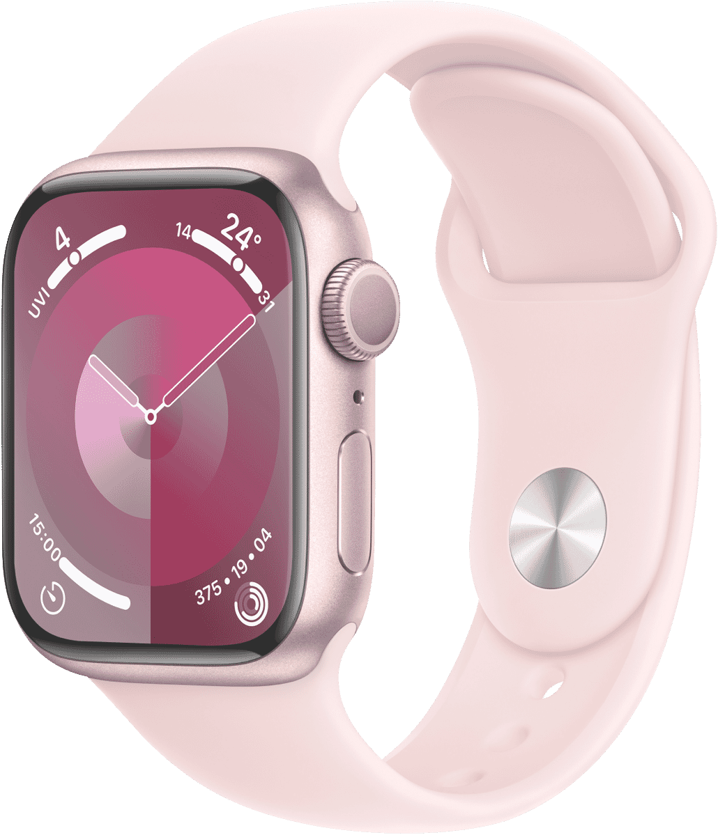 Reward Store - Telstra Plus, Apple Watch Series 9 GPS + Cellular 41mm  Starlight Aluminium Case with Starlight Sport Band - S/M