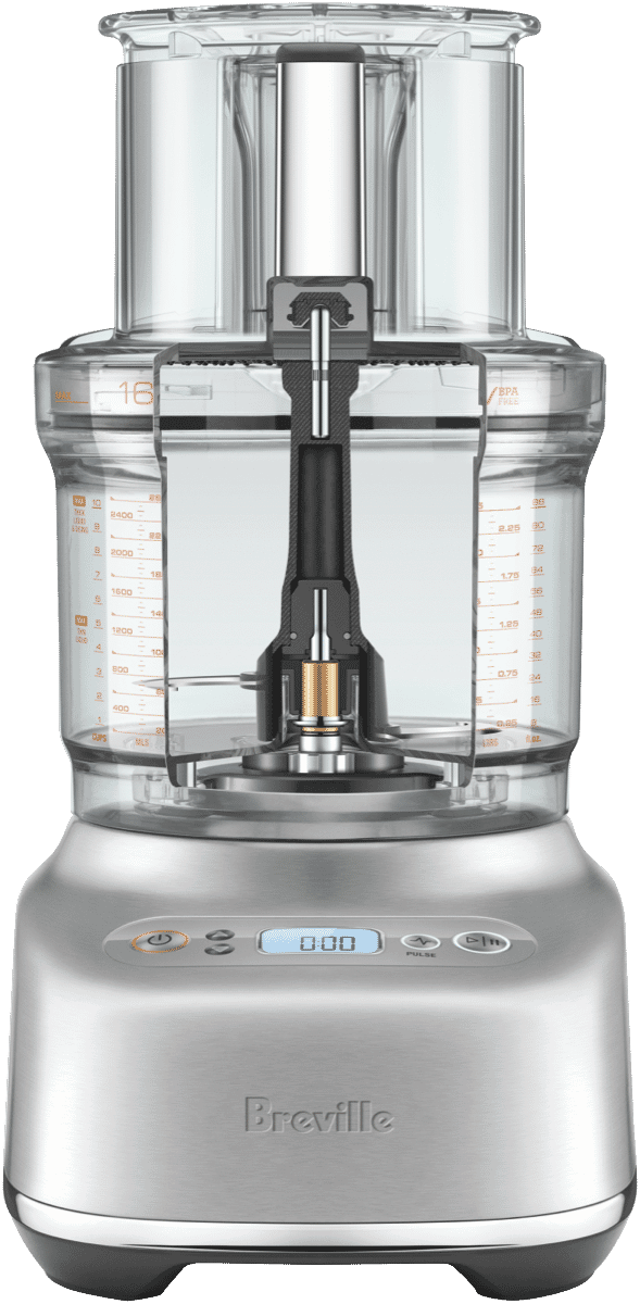 Breville * 16 Cup capacity + 2.5 cup mini bowl* Start, Stop, Pulse