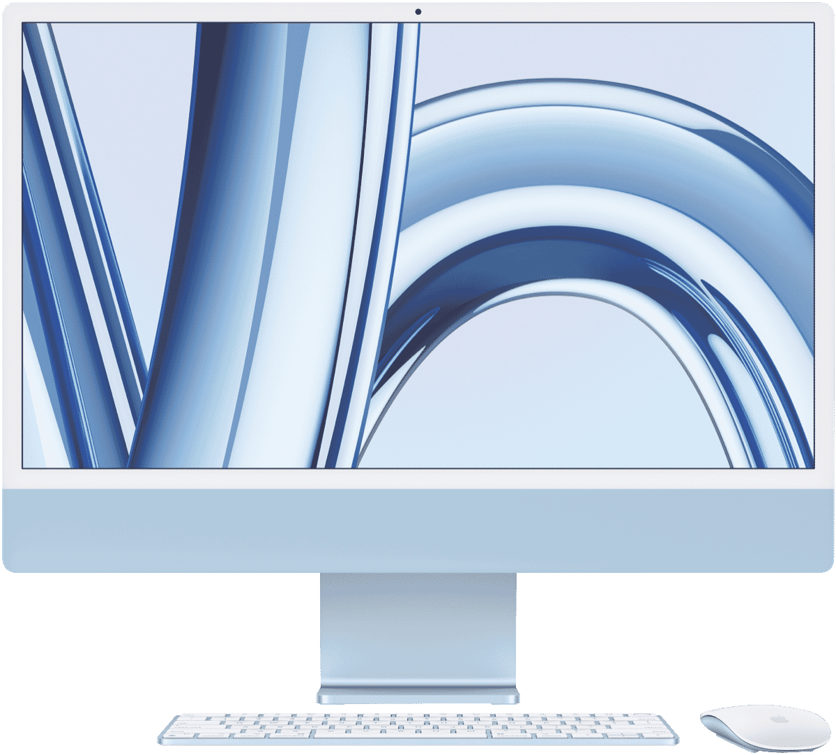 Apple iMac 24' Retina 4.5K Display with M3 chip 10-core GPU 512GB Blue