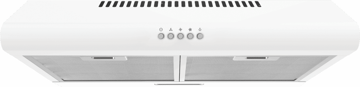 Solt 60cm Slideout Rangehood White