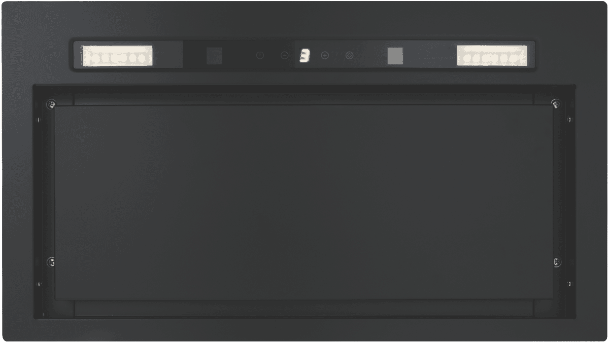 Solt 52cm Undermount Rangehood Black