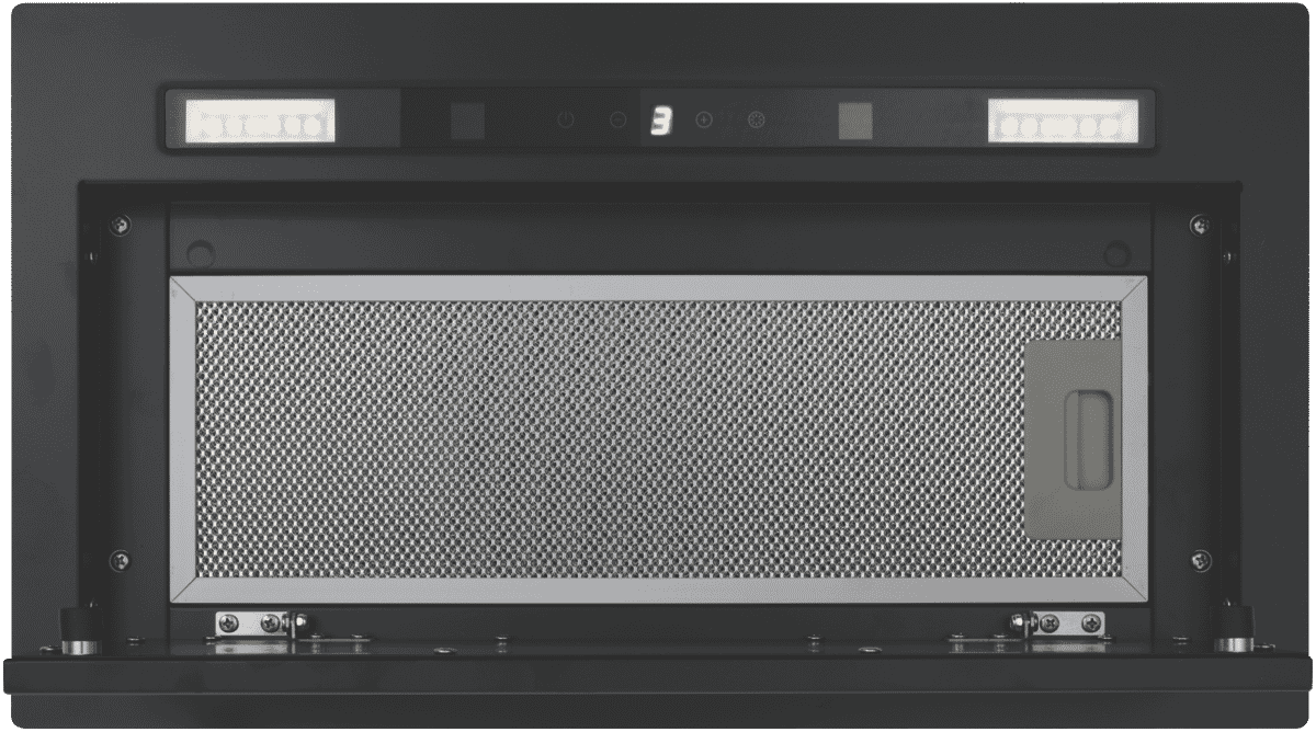 Solt 52cm Undermount Rangehood Black