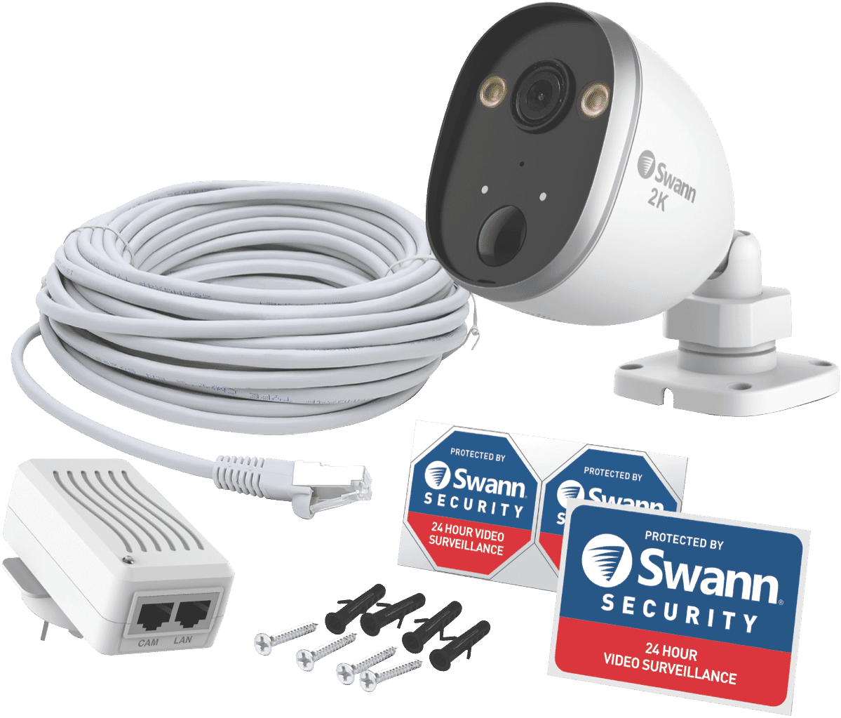 Swann 2K Outdoor Powered WiFi Camera